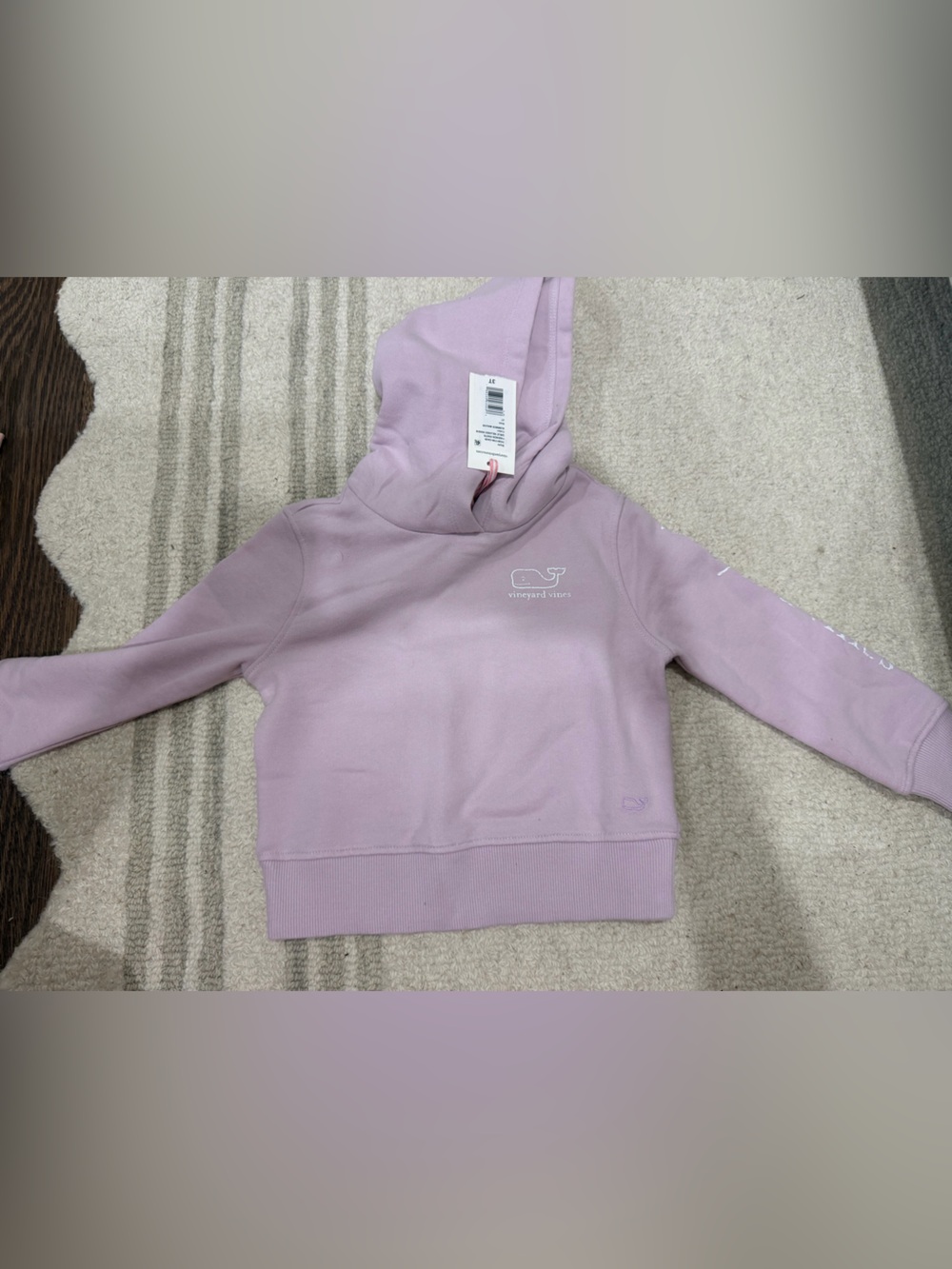 Vineyard Vines Kids Pullover Hoodie - Light Lavender